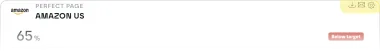 A card's download, share and settings buttons, shown at its top right on hover